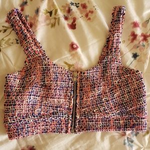 Topshop Crop Top Size 2